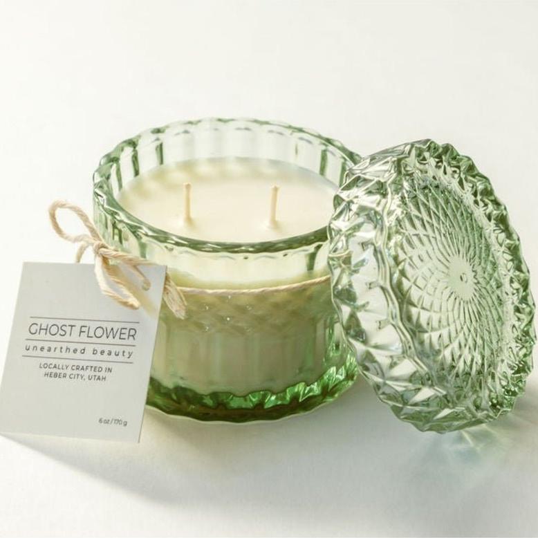 Natural Soy Candle— Wild Aromatherapy 'Ode to Summer' - Ghost Flower Beauty