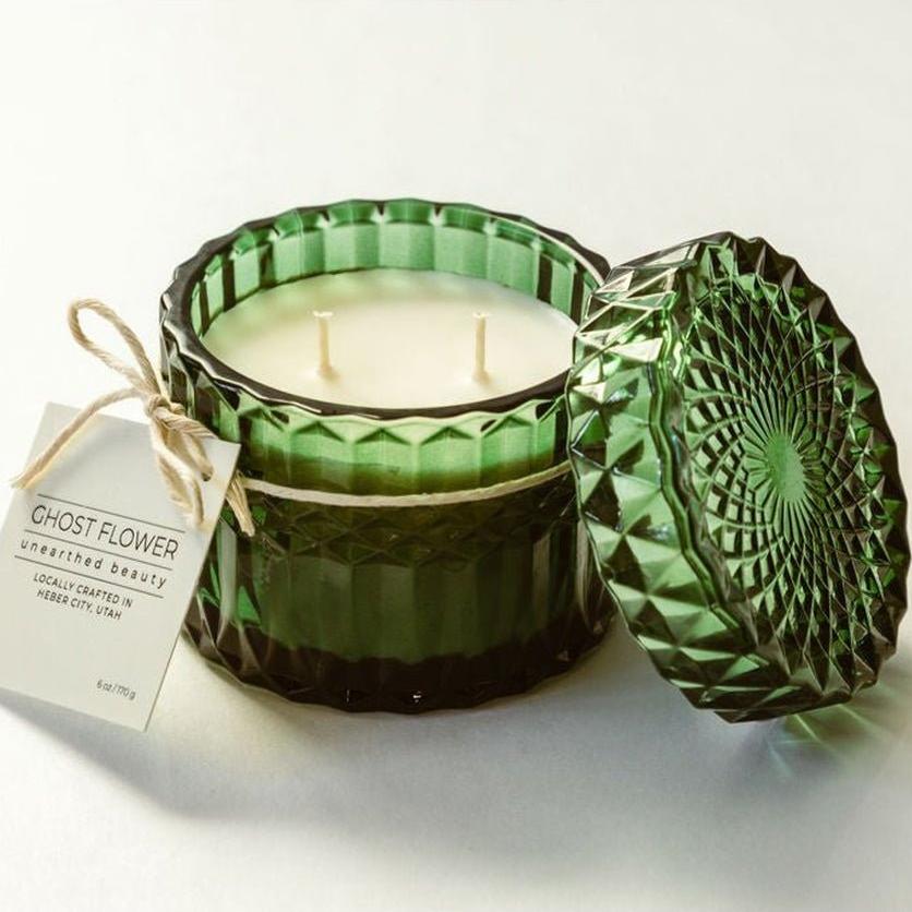 Wild Aromatherapy Candle | Mint + Peppermint + Camphor - Ghost Flower Beauty